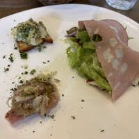 トラットリア ブラチェリア アゴスティーノ!! - 前菜3種