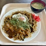 大判屋食堂 - 単品メニューを注文♪ お味噌汁 付き ٩(๑❛ᴗ❛๑)۶
