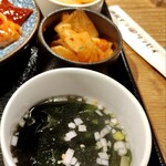 ホルモン十条タンセイ - 付け合せ