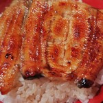 源八 - うな丼アップ。