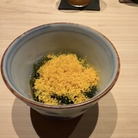 枯淡 - もずくとカラスミ