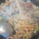 オリエンタルキッチン マリカ - ジィンポー シャッ ジヤッム（混ぜた後）　￥850