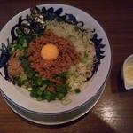 麺者 風天 - 汁なし辛肉まぜそば