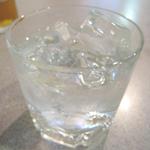 オリエンタルキッチン マリカ - ミャンマー蕎麦焼酎・グラス　￥500