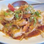 オリエンタルキッチン マリカ - ピージイ　ガー　トウッ（イカと野菜のあえもの）　￥850