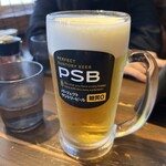 きまぐれ八兵衛 - 生ビール　