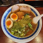 みずほ食堂 - 中華そば880円(味玉120円、チャーシュー200円TP)