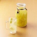 名古屋コーチン鶏おでん清水 - 漬け絞りレモンサワー