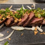 牛串・焼肉・ホルモン 麻布十番 10 - 和牛タタキ