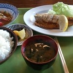 Teishi Yokuya - 塩鯖焼定（800円）