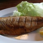 Teishi Yokuya - 塩鯖焼定（800円）の焼き鯖