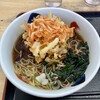 小田原パーキングエリア（下り） フードコート - 海老香るかき揚げそば950円