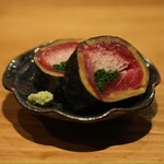 魚ト肴いとおかし - 中トロ沢庵ねぎ巻き