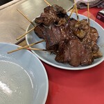 豚足のかどや - ココロ、レバー、ハラミ