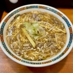 ラーメン 哲史 - 牛スジ酸辣湯麺 1400円　※限定