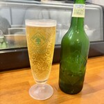 ラーメン 哲史 - 瓶ビール 700円