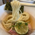 ヨコクラストアハウス - 昆布水つけめん醤油(並)1,120円