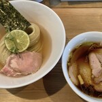 ヨコクラストアハウス - 昆布水つけめん醤油(並)1,120円