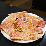 焼肉 済州 - カルビ（1000円×2）