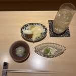 鮨 華 - アテは奈良漬けが私のマストアイテム