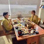 ラビスタ阿寒川 - 夕食のときと同じ席でいただきました！