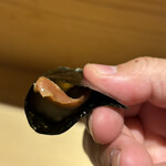 鮨 華 - ホッキ貝の磯部焼き