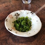 大使館 - お漬け物の微塵切り