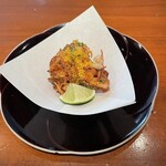 銀座ろくさん亭 - かき揚げ