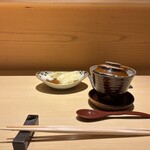 鮨 華 - ホタルイカの茶碗蒸し