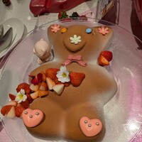 フォルク キッチン オールデイダイニング  - デザートも可愛い