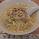 青葉 新館 - 鶏絲湯麺700円（本日の日替わりサービス）2014年7月10日青葉 新館