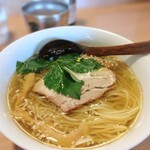 支那蕎麦屋 藤花 - 支那そば・しお1000円（税込）