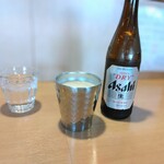 支那蕎麦屋 藤花 - 瓶ビール650円（税込）