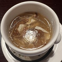 過門香 銀座本店 - フカヒレと湯葉のスープ
