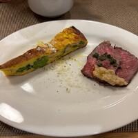 神楽坂窯焼きビストロflamme flamme - ローストビーフとキッシュ