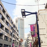 ビストロ コゥジィ - お店を出て、右を見た景色。