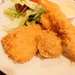 ビストロ コゥジィ - 揚げたて熱々サックサク。