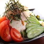 Yamakashi - 自家製豆腐サラダ