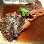 魚河岸 宮武 - 日替御膳の子持ちかれい煮付（アップ）