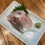 酒場 ばんと - 鮮魚おまかせ三種盛り