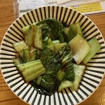 兵蔵 - チンゲン菜のオイスター炒め