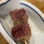 呑処 大阪梅田 ブラウン - 国産牛串カツ一本