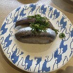 佐渡廻転寿司 弁慶 - 「トロいわし」。コレは旨かったです。