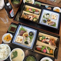 和食 國見 - タワー御膳　3,000円
                    ノンアルコールビール　640円
                    ソフトドリンク　ゆずソーダ　640円