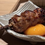 鳥カミ - つくね卵黄