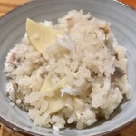 しんのすけ - たけのこ入り鯛めし