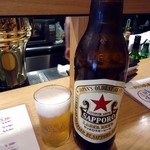 角打ち 新井商店 - 瓶ビール、イロイロ選べます。