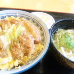Sushiben - ロースカツ丼セット（770円）