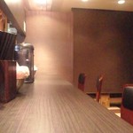 自家製麺 伊藤 - カウンター。