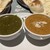 ピアーズ - 料理写真:エビサグカレーとスペシャルピアズシーフードカレー♪